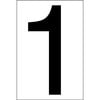 JJ Keller 3142 Individual 4" Vinyl Numbers - 4" Vinyl - 1 (one)