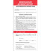 JJ Keller 3193 Memorandum Accident Report - 8-1/2" x 11" folded to 4" x 8-1/2"