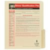 JJ Keller 3878 Driver Qualification File Folder - For Snap-Out Forms - Folder Only