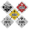 JJ Keller 3755 Numer-All™ Flip Placard - 5 Legend, White Back Plate - 5-Legend, White Back Plate