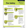 JJ Keller 42332 EyeCue Fire Safety Laminated Poster - Awareness Poster - English