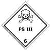 JJ Keller 4401 Class 6 Packing Group III Labels - Paper, 500 Labels/Roll