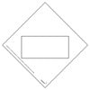 JJ Keller 45258 Blank Marking - Blank, 4 mil Vinyl Permanent Adhesive