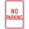 JJ Keller 47660 No Parking Sign - Engineer Grade Reflective Aluminum, 18" x 12"
