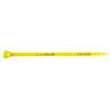 JJ Keller 48953 Ball-End Plastic Trailer Seal - 8.25" Yellow - Personalized