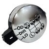 Newstar S-8011 Manual Transmission Range Valve Manual Transmission Range Valve - Chrome Plated Cover, 1/16" NPT, 3 Position
