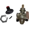 Newstar S-A643 Air Brake Control Valve PP-1 Dash Air Brake Control Valve with Knob 40 PSI Exhaust 1/8 Pop Pressure 35-40 PSI