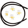 DIPACO DT660023 Fuel Injection Return Line Gasket Kit With return line hose, adapters and clips.