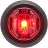 Optronics MCL12RK Marker Light Red 3/4" P2 Rated Marker/Clearance Light with A11GB Grommet, Hard Wired