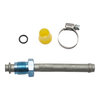 Edelmann 39108 Power Steering Return Line End Fitting 16MM Male "O" Ring x 3/8" Beaded Tube