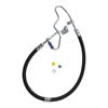 Edelmann 80298 Power Steering Pressure Line Hose Assembly 14MM Male Captive "O" Ring x 14MM Male Inv. Flare - W/Switch Port