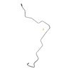 Edelmann 92014 Power Steering Pressure Line Hose Assembly 14MM Male Inv. Flare x 14MM Male "O" Ring