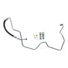 Edelmann 91970 Power Steering Pressure Line Hose Assembly 16MM Long Swivel "O" Ring x 16MM Swivel "O" Ring - W/Switch Port