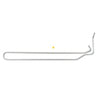 Edelmann 92914 Power Steering Return Line Hose Assembly 3/8" Beaded Tube