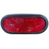 Optronics P54-6132 Brake / Tail / Turn Signal Light Brake / Tail / Turn Signal Light, 6 Inch Oval Red LED