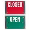 52028 by JJ KELLER - Flip-File Sign, Closed/Open, 2-Legend - Flip-File Sign