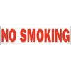 JJ Keller 574 Multi-Purpose Decal 22" x 6" No Smoking Truck Sign, Exterior Vinyl, Permanent Adhesive