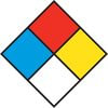 735 by JJ KELLER - Hazard Communication Sign - Rigid Polystyrene w/Drill Holes - 10" x 10"