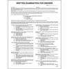 JJ Keller 666 Driver's Written Examination Form - Exam Form