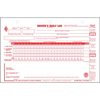 JJ Keller 8524 Service Reminder Information Label Loose-Leaf Deluxe Duplicate Daily Log - Retail Packaging - Shrink-wrapped