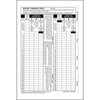 8539 by JJ KELLER - Monthly Log Summary Envelope - Open-End Flap, Brown Stock - Monthly Log Summary Envelope, 6" x 9"