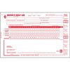JJ Keller 8555 Driver's Daily Log Book w/No DVIR, 3-Ply - Stock - Stock Log