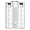 JJ Keller 8561 Monthly Log Summary Envelope - Top Gum Flap, White Stock - 6" x 9"