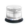 ECCO 7945C Beacon Light 7945 Series Pulse 2 Beacon Light - Low-Profile, 3 Bolt/ 1 Inch Pipe Mount, Clear