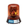 5840A by ECCO - 5800 Series Rotator Beacon Light - Amber Lens, 3 Bolt Mount, 12 Volt