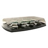 5587CAC by ECCO - 5587 Series Reflex Minibar Beacon Light - 4 Bolt Mount, Clear Lens, Amber/Clear