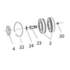 Horton 900015 Engine Cooling Fan Clutch Pulley Bearing Kit Engine Cooling Fan Clutch Pulley Bearing Kit