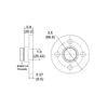 Horton 995075 Engine Cooling Fan Clutch Bracket Fan Drive Component