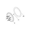 Horton 994384 Engine Cooling Fan Clutch Kit DM Advantage On/Off Fan Drive Repair Kit