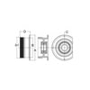 99A4996 by HORTON - DM Advantage Pulley Assembly
