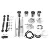Euclid E-4452B Steering King Pin Repair Kit Steering King Pin Kit - with Bronze Ream Bushing