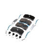 K109113 by BENDIX - Brake Pad Kit