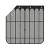 Freightliner 22-68440-080 Mud Flap Kit Mud Flap Kit - Right Side, Black, 608 mm x 605 mm