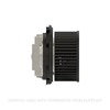 BOAD8587 by FREIGHTLINER - HVAC Blower Motor and Wheel - 12V, 7.15 in. Dia.
