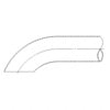 Freightliner E0412921037 Exhaust Muffler Pipe Exhaust Muffler Pipe - Steel
