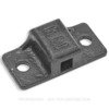 Freightliner FTG03100896 Mud Flap Hanger Bracket Mud Flap Hanger Bracket - Steel, Black, 4 in. x 1.87 in.