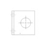 310228002 by FREIGHTLINER - Exhaust Muffler Bracket - Aluminum, 6.35 mm THK