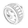 Freightliner 648068000 Brake Pressure Gauge Brake Pressure Gauge