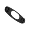 669461000 by FREIGHTLINER - Marker Light Mounting Bracket - Polyamide, Black, 2 mm THK