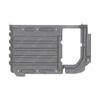 Freightliner 1860376001 Sleeper Bunk Storage Partition Sleeper Bunk Storage Partition - Polyethylene, Volcano Gray, 1035.8 mm