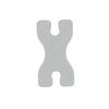 Freightliner 01-21997-004 Engine Mount Spacer Engine Mount Spacer - Aluminum, 6 in. x 3.25 in., 1.75 in. THK