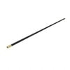 12-21021-027 by FREIGHTLINER - Air Brake Air Line - Synthetic Rubber, Black, 0.19 in. THK, 3/4-16 in. Thread Size