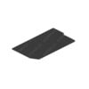 Freightliner 18-48084-000 Baggage Compartment Mat Baggage Compartment Mat - Left Side, Polyvinyl Chloride, Black, 856 mm x