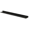 Freightliner A22-69591-005 Truck Fairing Mounting Bracket Truck Fairing Mounting Bracket - Steel, Chassis Black, 0.16 in. THK