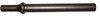 A963 by AJAX TOOLS - 7" OA Blank Punch Straight .498