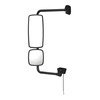 Freightliner A22-74243-041 Door Mirror Door Mirror - Assembly, Rearview, Outer, Black, Heated, Cummins, Ambient Air
